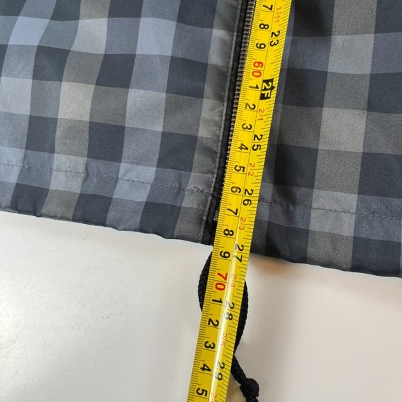 An original Penguin by Munsingwear Checker Gray/Blue Windbreaker size Medium - Picture 11 of 11